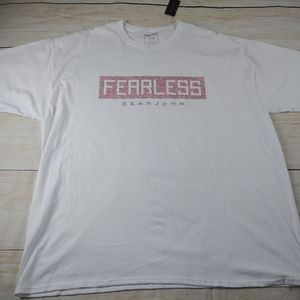 Sean John men's 4XB t shirt Fearless embellished